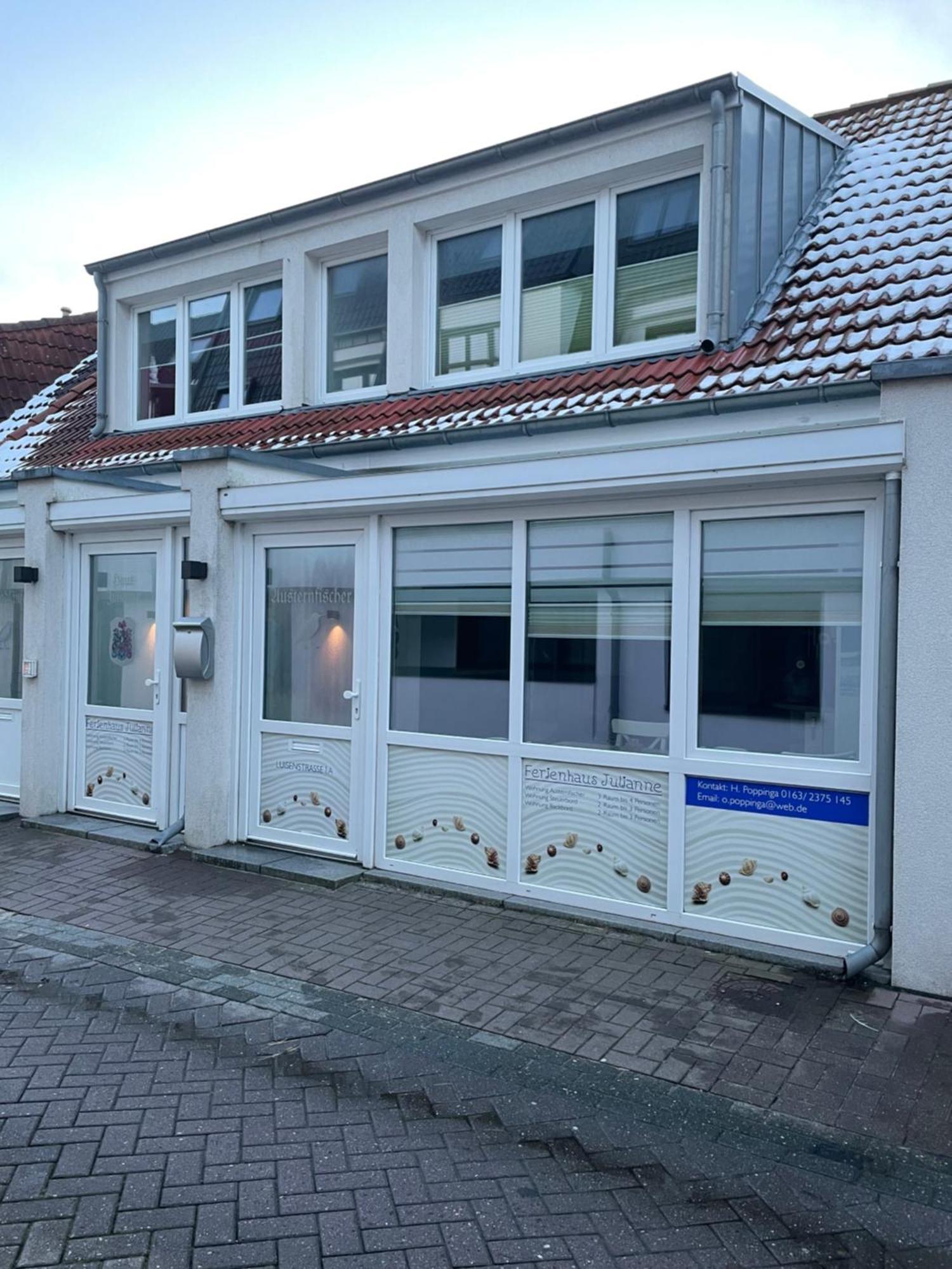 Haus Julianne, Wohnung Backbord, Familie Poppinga Нордерней Екстериор снимка